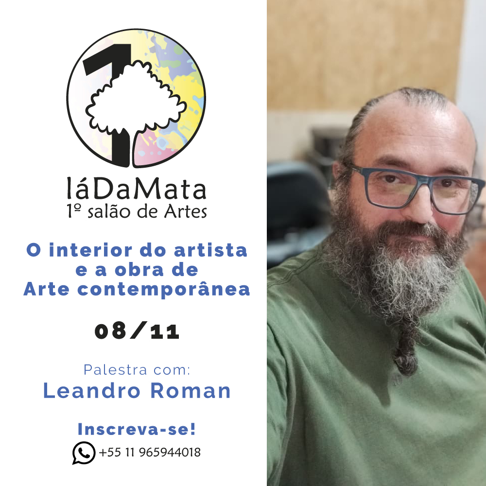 Folder da palestra interior