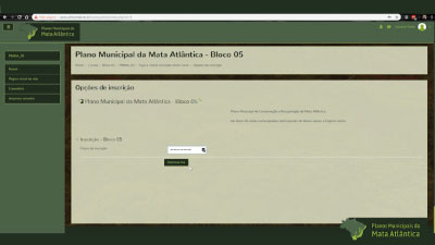 Planos Municipais da Mata Atlântica